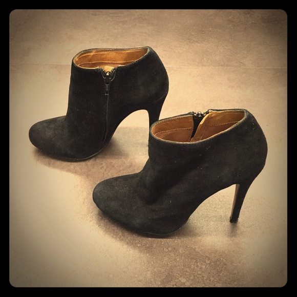 Aldo Shoes - Aldo black suede ankle booties